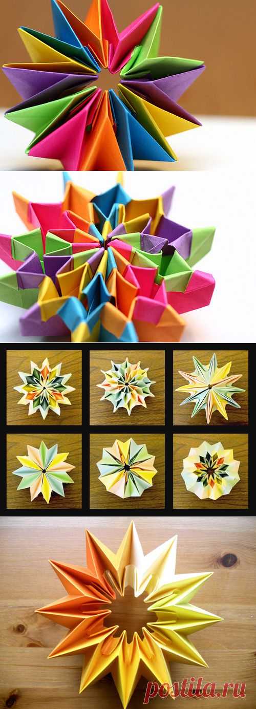 Фейверк  причудливых оригами  - Kenh14.vn