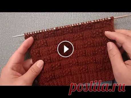 Узор спицами для мужского свитера, пуловера /Beautiful Knitting Stitch Pattern For Sweater/Cardigan/ Узор спицами для мужского свитера, пуловера /Beautiful Knitting Stitch Pattern For Sweater/Cardigan/ 4 красивейших воздушных узора сеточка для лета: О...