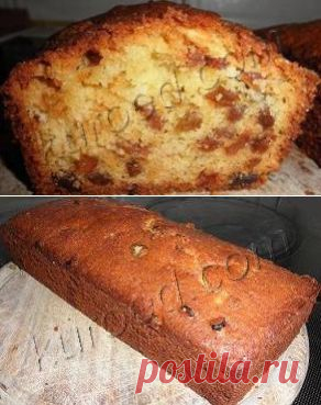 РЕЦЕПТЫ | Английский кекс с изюмом
