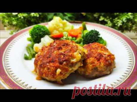 Готовим вкуснейшие котлетки с сыром и худеем вкусно!