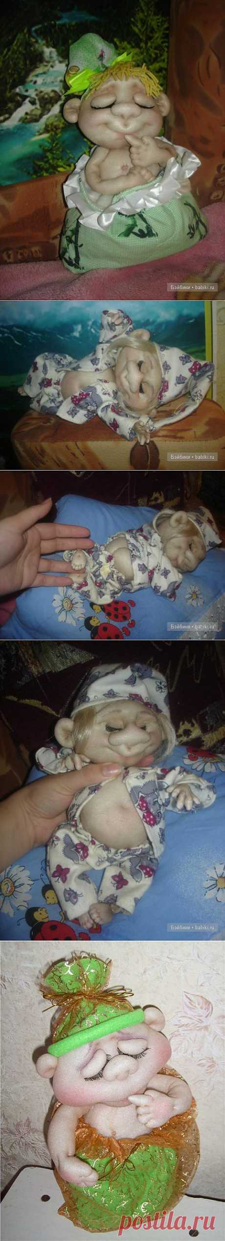 Сплюшики Сонечка и Семочка / Изготовление кукол своими руками / Бэйбики. Куклы фото. Одежда для кукол