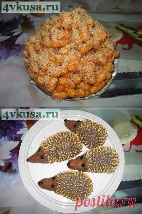 Торт из кукурузных палочек (торт без выпечки). Фоторецепт. | 4vkusa.ru