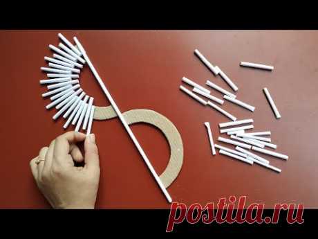 Newspaper Craft - Wall Decoration Ideas - Paper Wall Decor - DIY #papercraft#wallhangingideas#