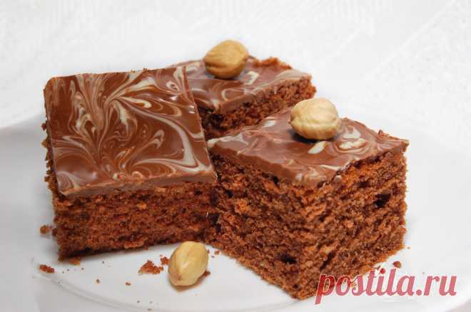 Шоколадные пирожные с фундуком - пошаговый рецепт с фото на Готовим дома