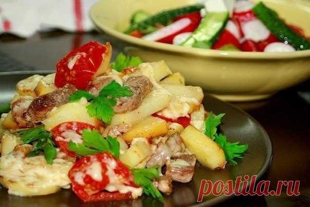 Шустрый повар.: Картофель "По-французски" на сковороде