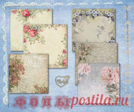 красивый ФОН для декупажа - 20 Октября 2016 - VIandTA desigN* - картинки PNG для декупажа