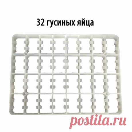 Самый дешевый лоток для гусиных яиц (сотовый) в инкубатор (на 32 яица) в Москве