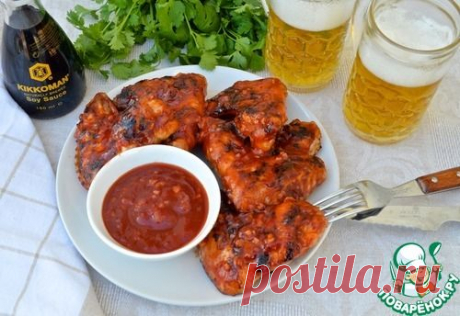 Куриные крылышки «Фиеста» - кулинарный рецепт