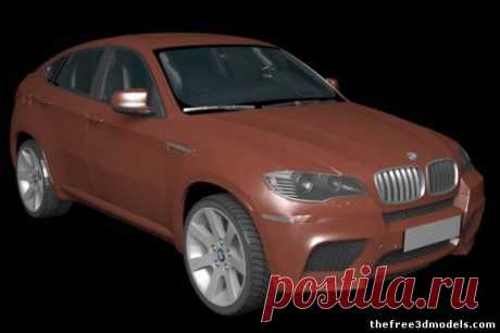 BMW X6 Free 3D Model - .3ds .obj .lwo - Free3D