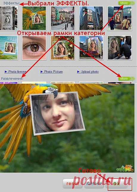 Сайт, где можно в несколько минут, и очень легко анимировать свои фото.