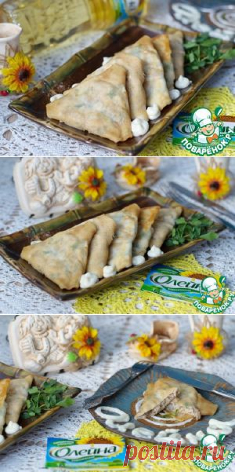 Блинчики с курицей в соусе бешамель - кулинарный рецепт