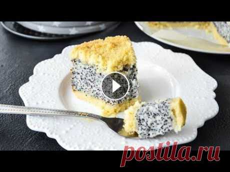 Немецкий МАКОВЫЙ ПИРОГ с творогом ☆ МАННИК
