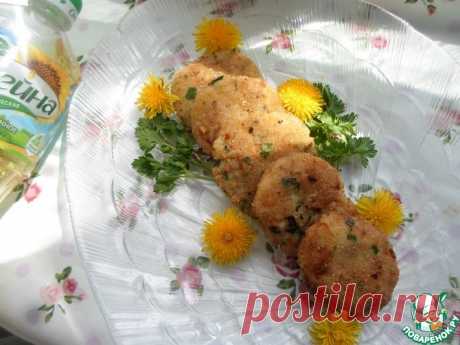 Картофельно-рисовые котлеты Кулинарный рецепт