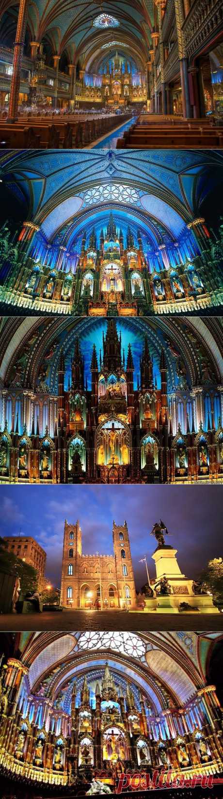 Базилика Нотр-Дам. Собор Монреальской Богоматери