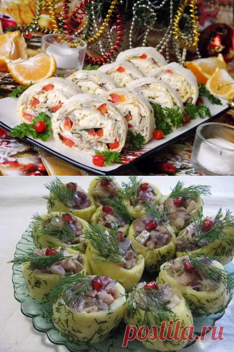 Обязательно сохраните! 10 закусок на праздничный стол | Вкусные рецепты