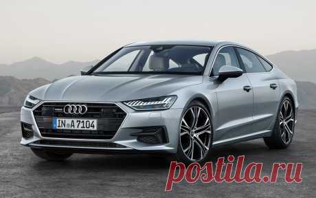 Audi A7 Sportback 2018 – 2 поколение четырехдверного купе премиум-класса - цена, фото, технические характеристики, авто новинки 2018-2019 года