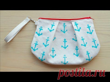 Стильный летний клатч своими руками - YouTube