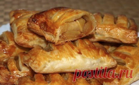 Волшебный и воздушные Слойки с яблоками! Лучшее блюдо к чаю!