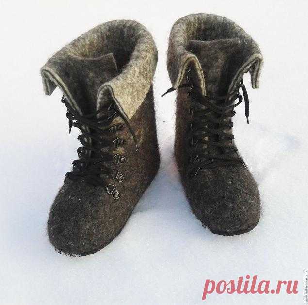Фото Мастер-класс "Валяные ботинки" - Мастер-класс