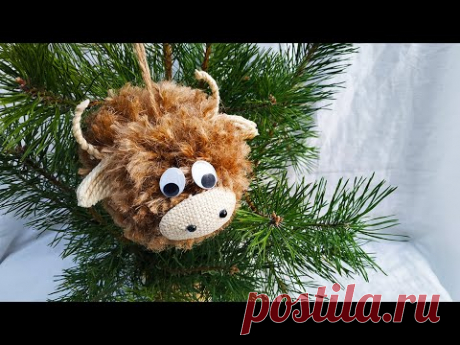 Символ 2021 Бык своими руками. Новогодние поделки и подарки своими руками - YouTube