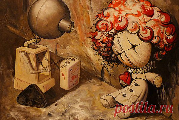 DeviantArt Магазин Рамку стены искусстве гравюры и Холст | традиционного искусства | Живопись | я даю вам мое сердце, художника * Борда