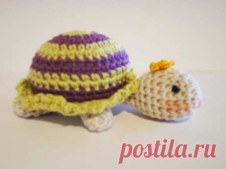 Вязаная ЧЕРЕПАХА  Little Turtle Crochet