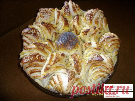 вот такой красивый сладкий пирог!.