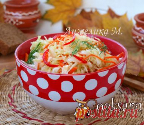 Быстрая капуста &quot;Провансаль&quot; фото рецепт приготовления
