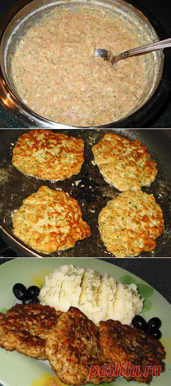 Узнав этот рецепт, больше не делаю котлеты. Попробуйте мясные оладушки на кефире — В Курсе Жизни