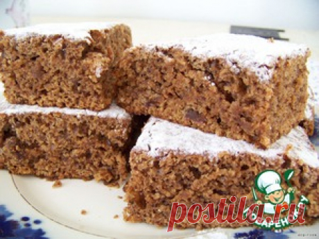 Монастырская коврижка постная