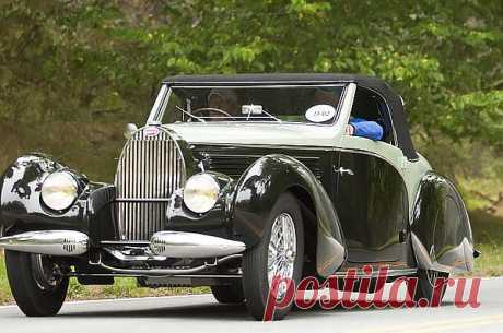 1938 Bugatti Type 57C Gangloff Cabriolet Photograph by Jill Reger