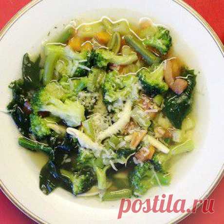 Минестроне с брокколи и шпинатом рецепт – итальянская кухня, вегетарианская еда: супы