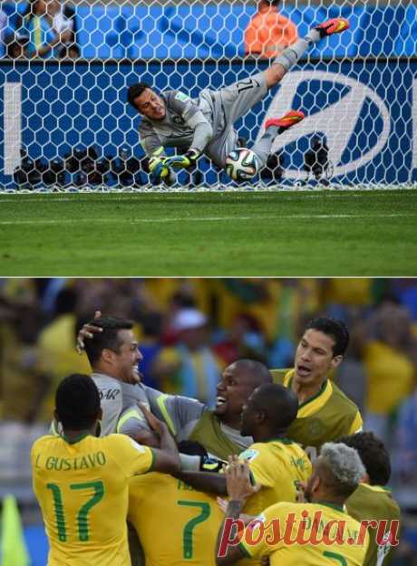 Жулио Сезар стал лучшим игроком матча Бразилия — Чили — Рамблер-Новости