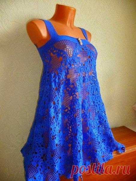 Туника из квадратов