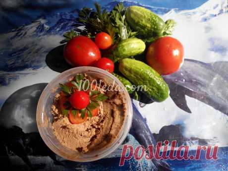 Нежный печеночный паштет - Паштет от 1001 ЕДА вкусные рецепты с фото!