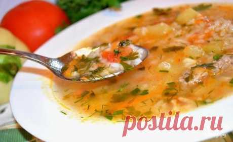 Рисовый суп с овощами - пошаговый  рецепт с фото на Повар.ру