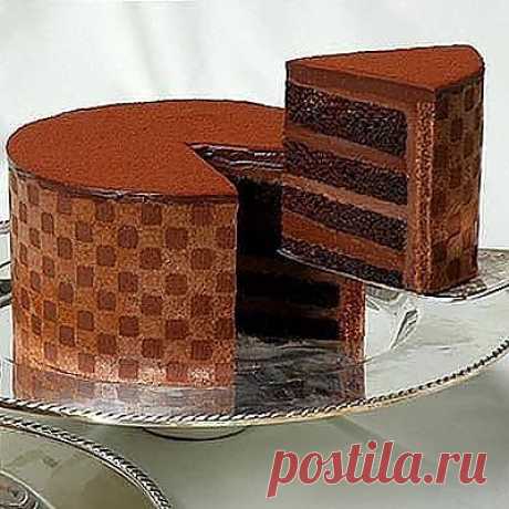 Торт&quot;Шахматный&quot;.