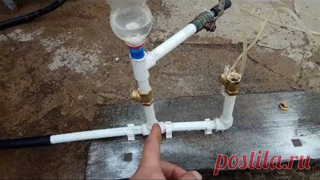 Невероятно но это работает. Насос качает воду без электричества