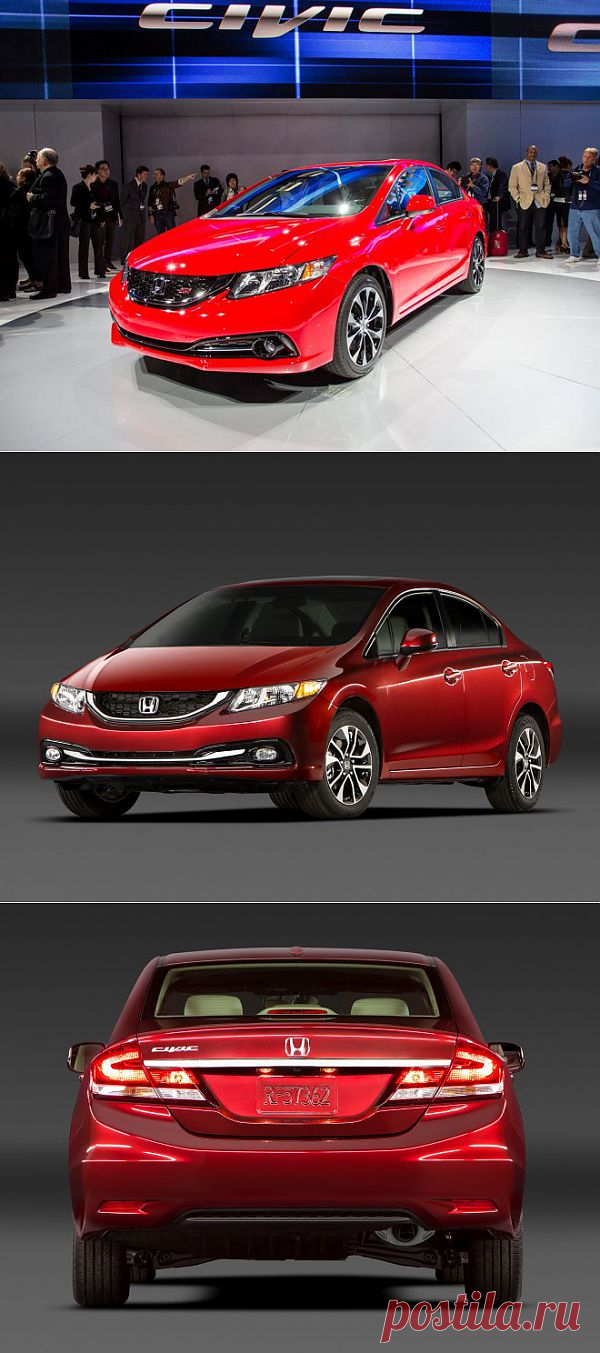 Новый седан Honda Civic.