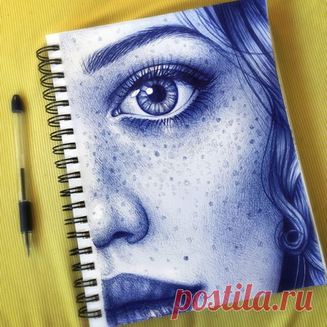 Картинки ручкой (45 штук) ⭐ Забавник