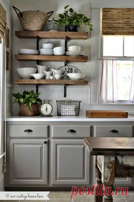 27 Best Rustic Kitchen Cabinet Ideas and Designs for 2018