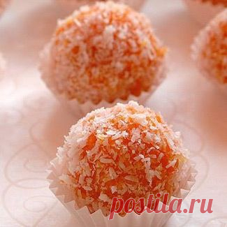 Морковные конфеты с кокосовой стружкой | БУДЕТ ВКУСНО!