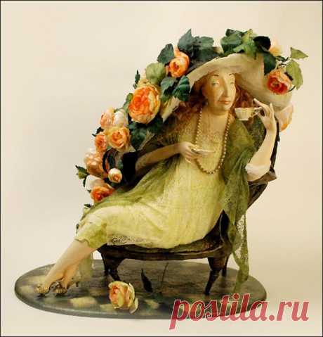 Кукольная галерея талантливой мастерицы — Рукоделие
