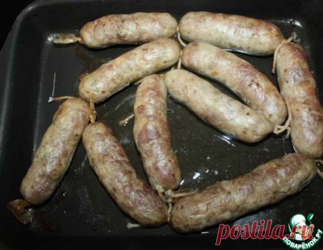 Итальянские колбаски – кулинарный рецепт