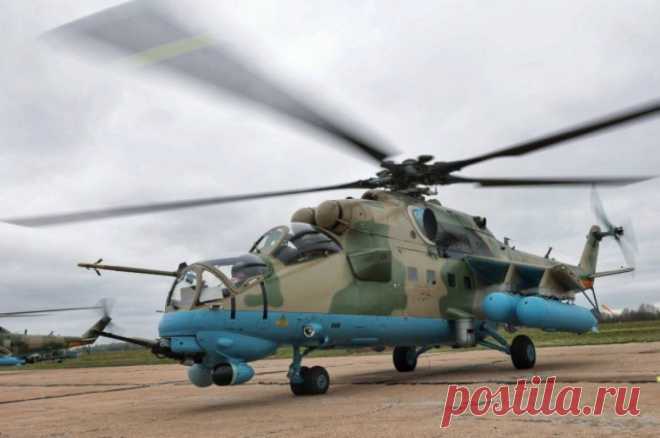 Белоруссия получила из РФ новую партию вертолетов Ми-35М. Первые боевые машины были доставлены в страну в августе 2023 года.