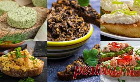 Намазка для бутербродов — самые вкусные рецепты