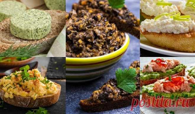 Намазка для бутербродов — самые вкусные рецепты