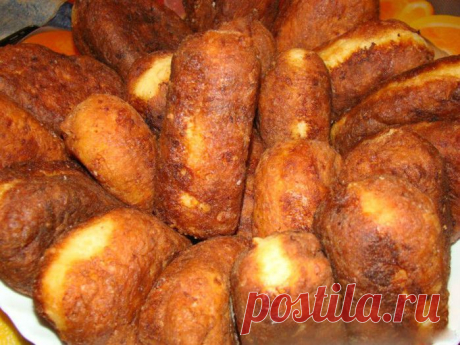 Жареные пирожки из творожного теста