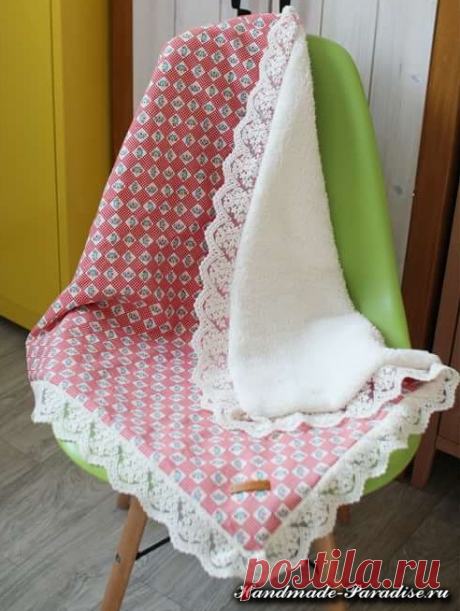 Как сшить теплое одеяло для новорожденного - Handmade-Paradise