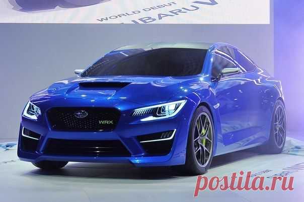 Subaru WRX Concept / Только машины